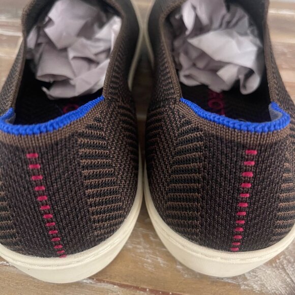 Rothys Womens Casual Knit Slip On Sneaker Size 9.5 Comfort Travel Minimalist - Picture 4 of 11